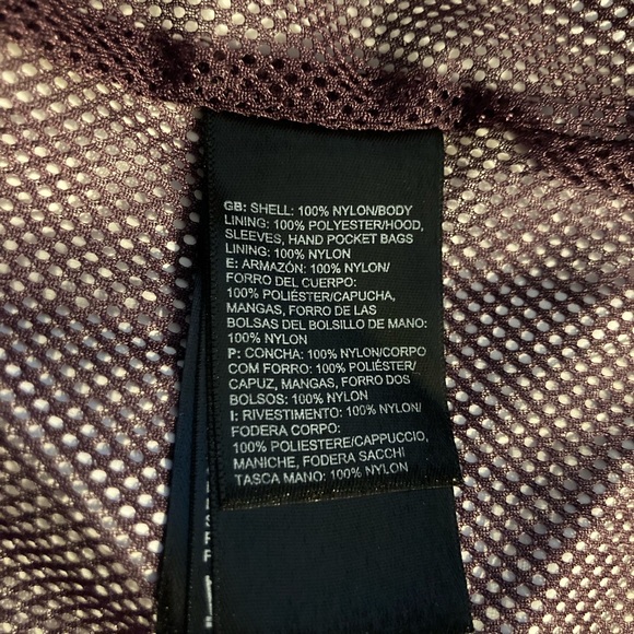 The North Face Purple Women’s Large Windbreaker Jacket - Picture 6 of 7